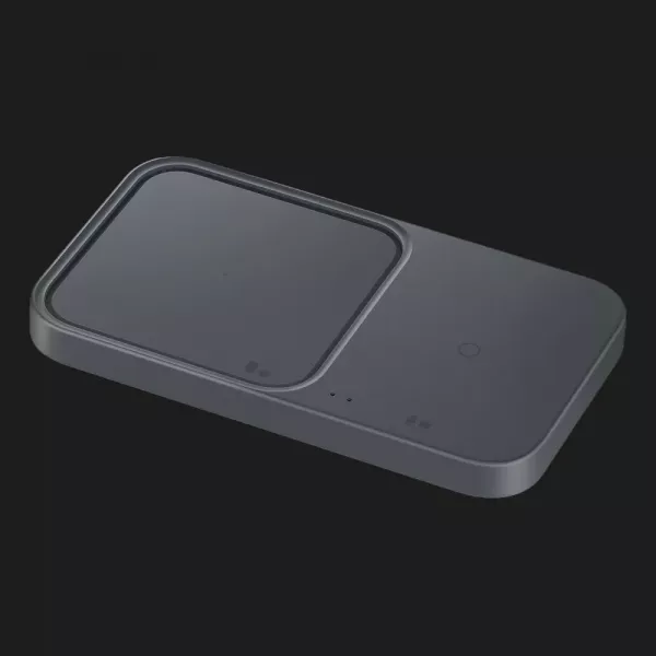 Безпровідна зарядка Samsung 15W Wireless Charger Duo (Dark Gray)