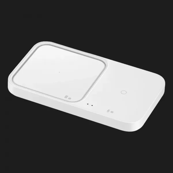 Безпровідна зарядка Samsung 15W Wireless Charger Duo (White)