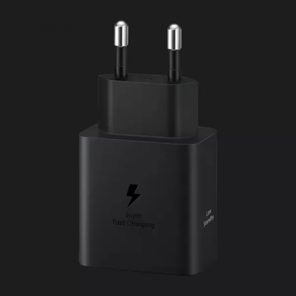 Блок живлення Samsung 45W Travel Adapter (with Type-C cable) (Black)