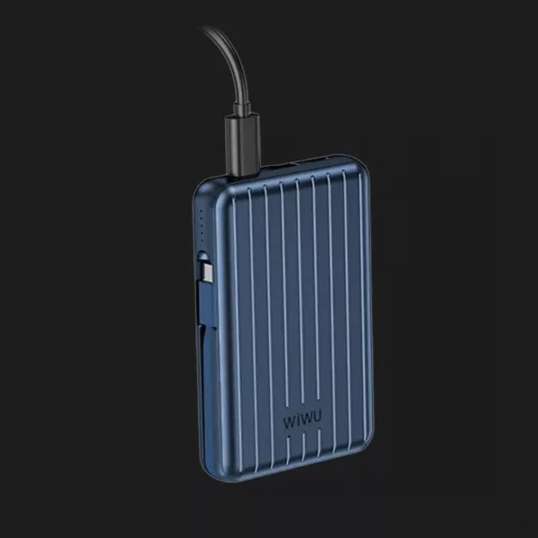 Power Bank WiWU Trunk Series Magnetic Wireless charging 20000mAh, 22,5w (PP04) (Blue)