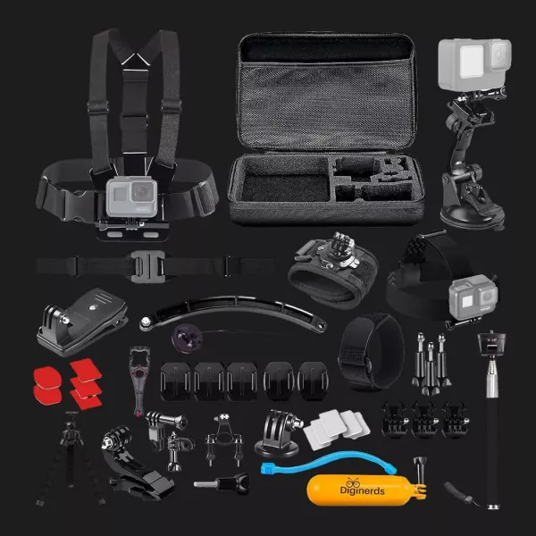 Набір аксесуарів для екшн камери 50 в 1 для GoPro