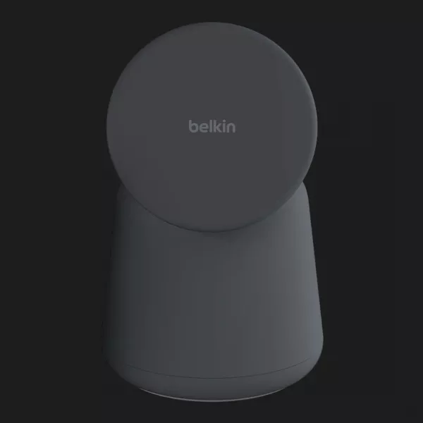 Безпровідна зарядка Belkin 2 in 1 MagSafe (Charcoal Mass)