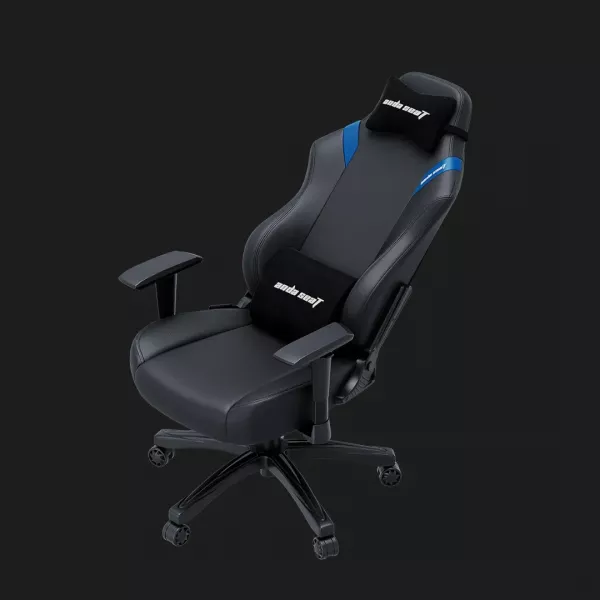 Крісло ігрове Anda Seat Luna Size L (Black/Blue) (UA)