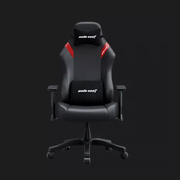 Крісло ігрове Anda Seat Luna Size L (Black/Red) (UA)