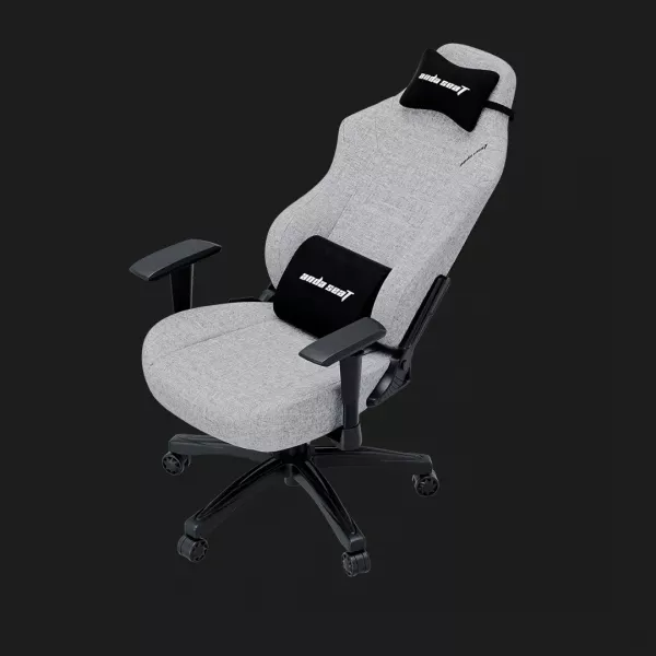 Крісло ігрове Anda Seat Luna Size L (Grey Fabric) (UA)