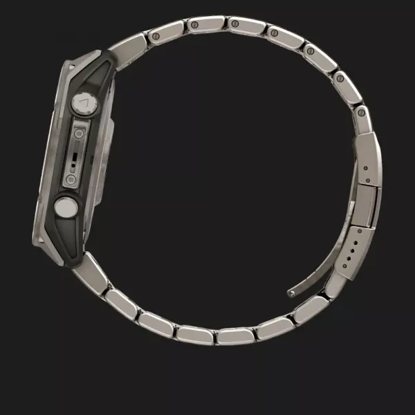 Garmin Fenix 8 47mm AMOLED Sapphire Titanium with Titanium Band