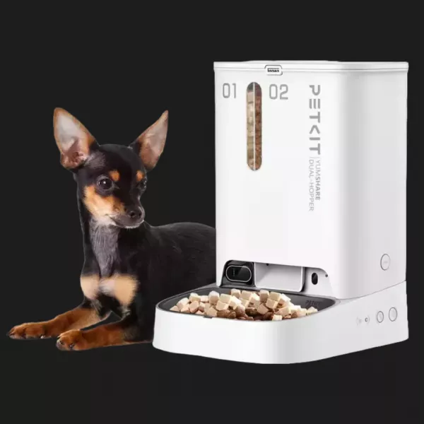 Смарт годівниця PETKIT YUMSHARE DUAL-HOPPER with Camera (White)