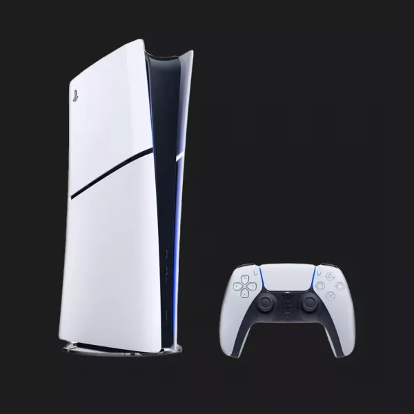 Ігрова приставка Sony PlayStation 5 Slim (Digital Edition) (1TB) + Dualsense (UA)