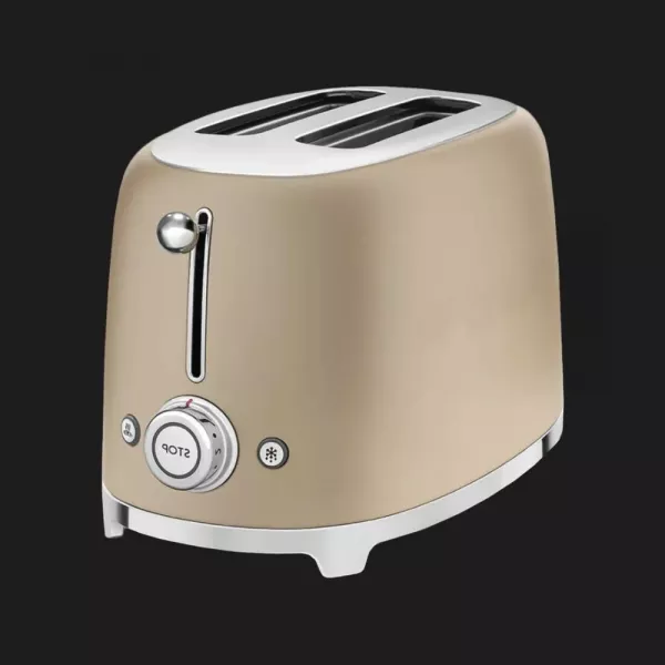 Тостер SMEG (Matte Champagne)