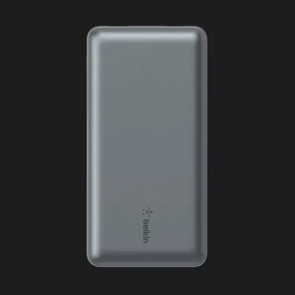 Зарядний пристрій Power Bank Belkin 20000mAh, 15W, Dual USB-A, USB-C (Gray)