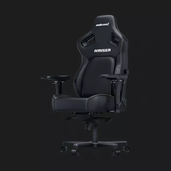 Крісло ігрове Anda Seat Kaiser 4 Size XL Premium PVC (Black) (UA)
