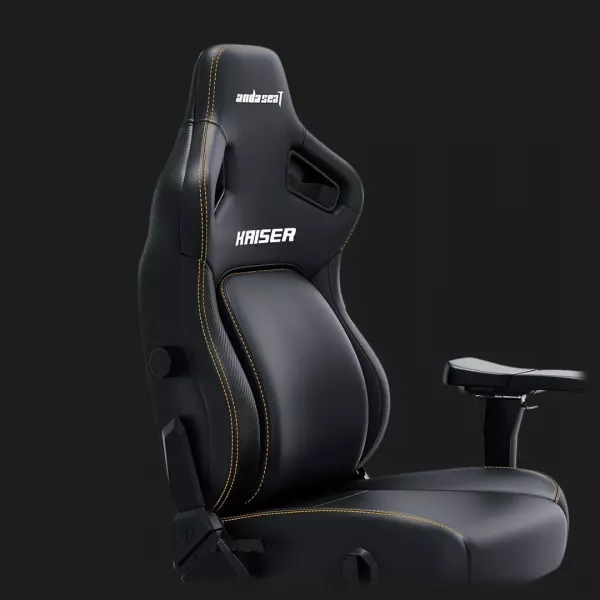 Крісло ігрове Anda Seat Kaiser 4 Size XL Premium PVC (Black) (UA)