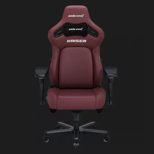 Крісло ігрове Anda Seat Kaiser 4 Size XL Premium PVC (Maroon) (UA)