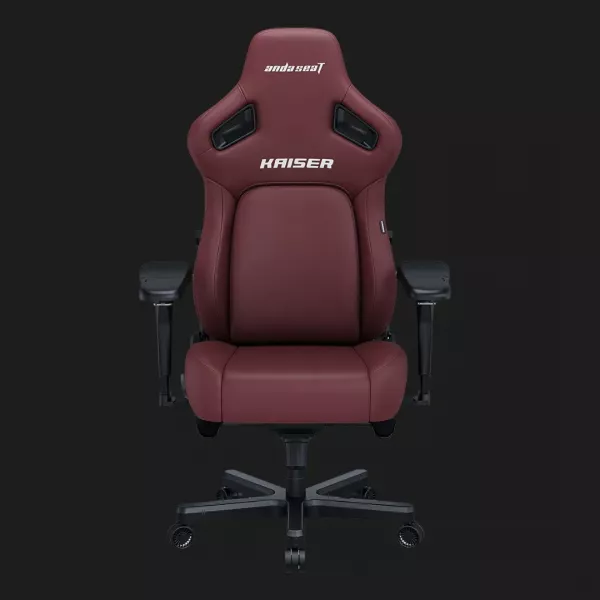 Крісло ігрове Anda Seat Kaiser 4 Size XL Premium PVC (Maroon) (UA)