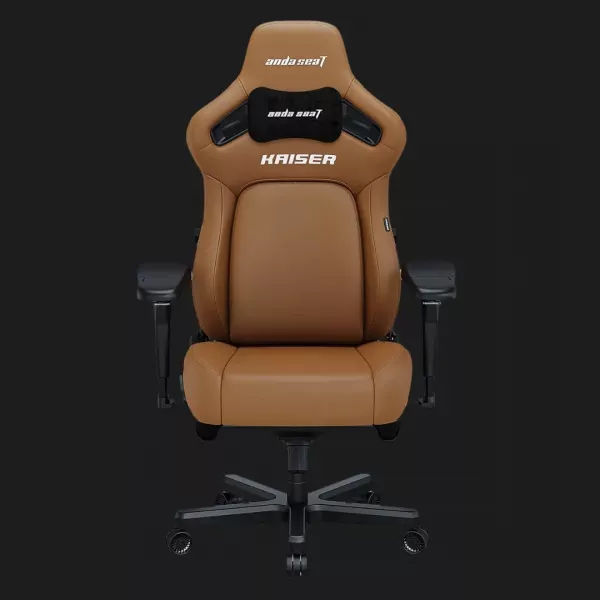 Крісло ігрове Anda Seat Kaiser 4 Size XL Premium PVC (Brown) (UA)