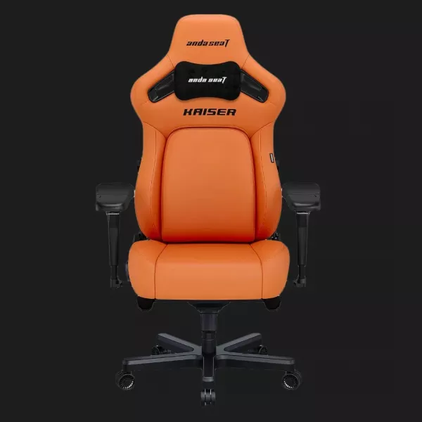 Крісло ігрове Anda Seat Kaiser 4 Size XL Premium PVC (Orange) (UA)