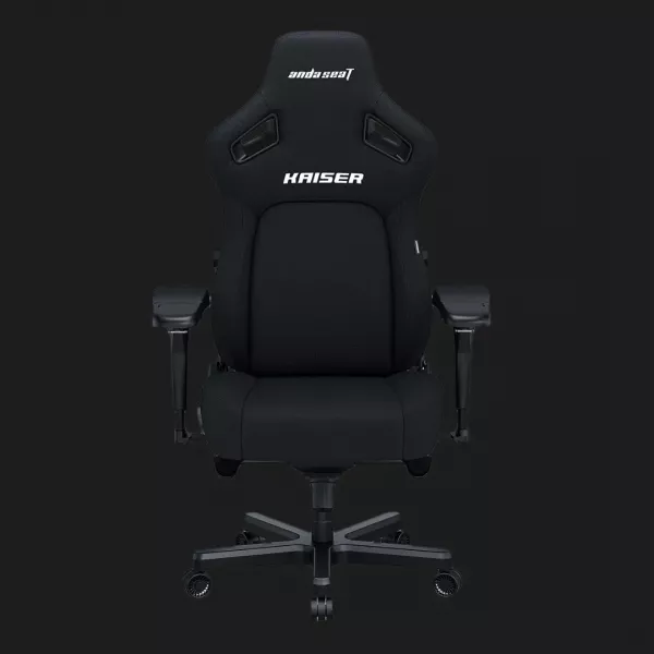 Крісло ігрове Anda Seat Kaiser 4 Size XL Linen Fabric (Black) (UA)