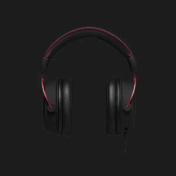 Ігрова гарнітура HyperX Cloud Alpha mini-jack/dual 3.5мм, 1.2м/2м (Black/Red) (UA)