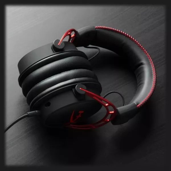 Ігрова гарнітура HyperX Cloud Alpha mini-jack/dual 3.5мм, 1.2м/2м (Black/Red) (UA)