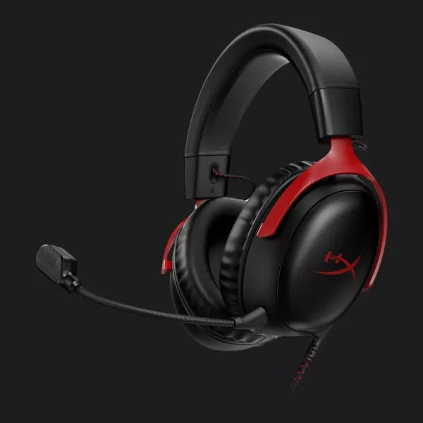 Ігрова гарнітура HyperX Cloud III (Black/Red) (UA)