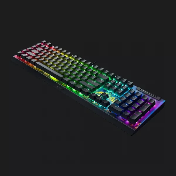 Клавіатура ігрова RAZER BlackWidow V4 X, Yellow Switch (FORTNITE) (RZ03-04703600-R3M1) (UA)
