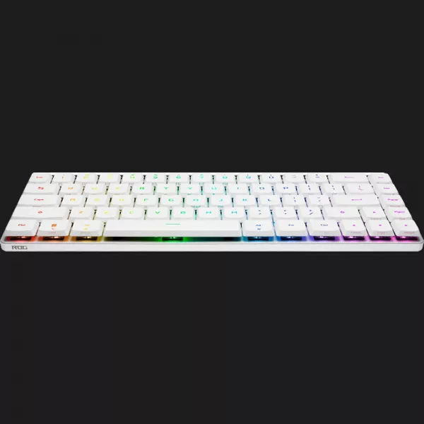 Клавіатура ігрова ASUS ROG Falchion RX Low Profile, EN/UK (White) (UA)