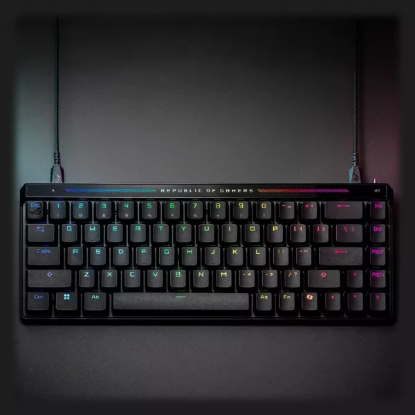Клавіатура ігрова ASUS ROG Falchion Ace HFX (Black) (UA)