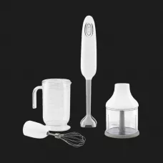 Блендер занурювальний SMEG з аксесуарами (HBF03WHEU) (White)