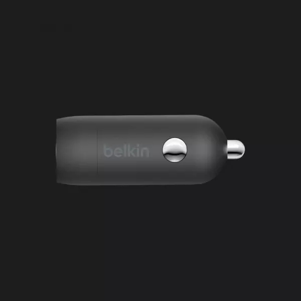 АЗП Belkin USB-C, 30W + кабель USB-C 1m (Black)