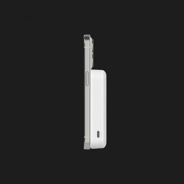 Зарядний пристрій Power Bank Belkin 10000mAh 15W, MagSafe Qi2 (White)