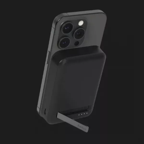 Зарядний пристрій Power Bank Belkin 10000mAh 15W, MagSafe Qi2 (Black)