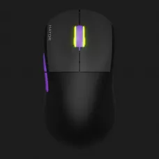 Ігрова миша HATOR Quasar 2 ULTRA 4K Wireless (Black/Lilac) (HTM570BL) (UA)
