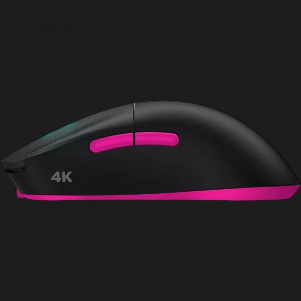 Ігрова миша HATOR Quasar 2 ULTRA 4K Wireless (Black/Pink) (HTM570BP) (UA)
