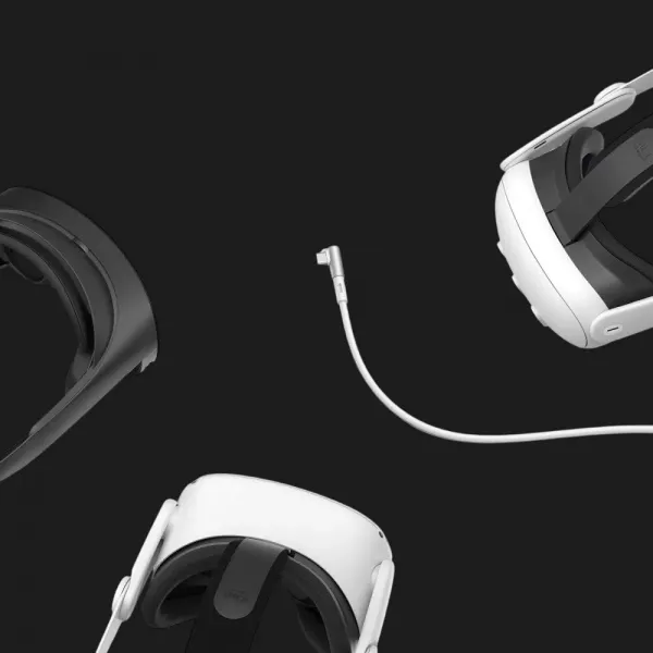 Кабель KIWI USB-A to USB-C для Oculus Quest 3/3s (White)