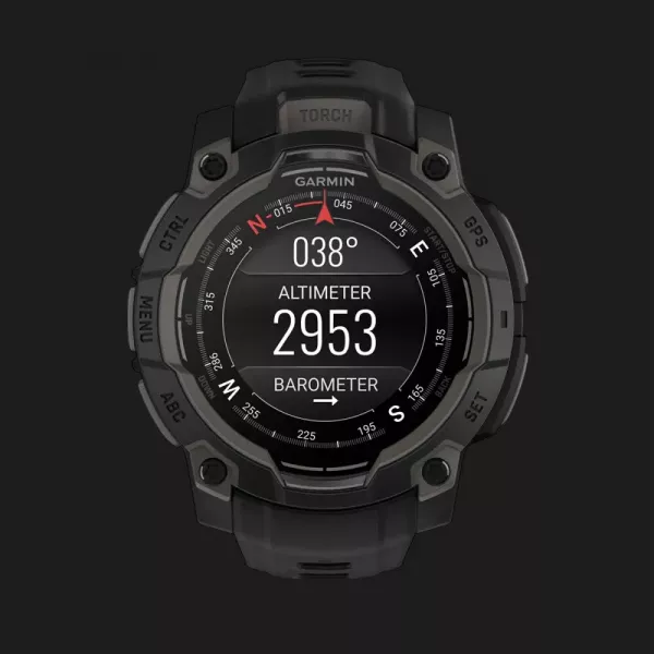 Garmin Instinct 3 45mm AMOLED Black with Black Band