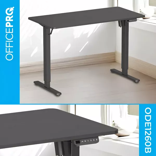 Комп'ютерний стіл OfficePro ODE1260B (Black) (UA)