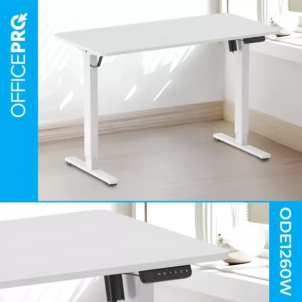 Комп'ютерний стіл OfficePro ODE1260W (White) (UA)