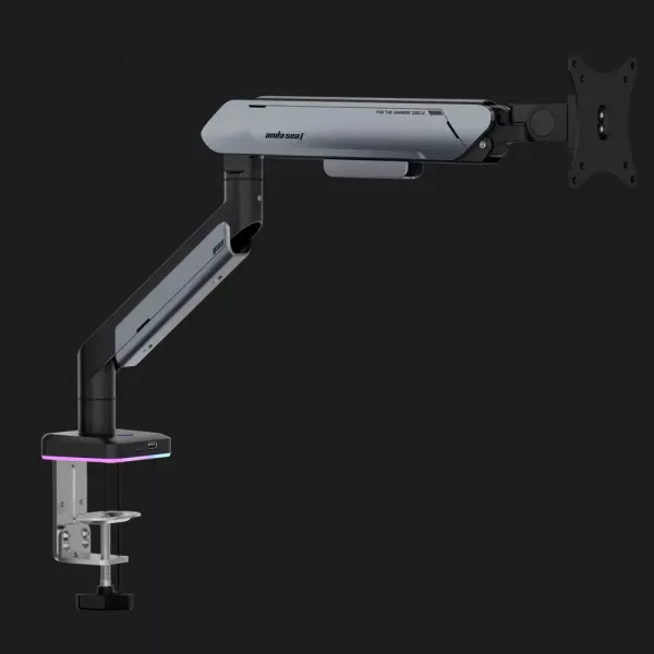 Настільне кріплення для монітора Anda Seat Stealth PRO II RGB 17”-42” (Titanium) (UA)