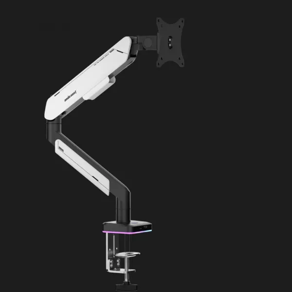 Настільне кріплення для монітора Anda Seat Stealth PRO II RGB 17”-42” (White) (UA)