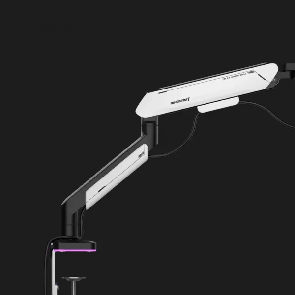 Настільне кріплення для монітора Anda Seat Stealth PRO II RGB 17”-42” (White) (UA)