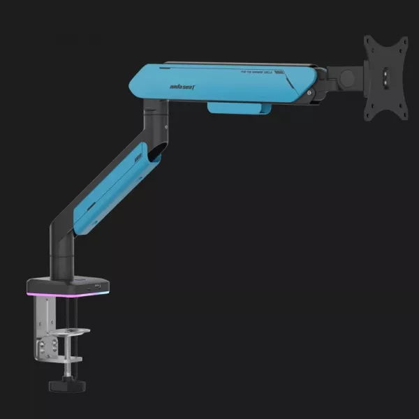Настільне кріплення для монітора Anda Seat Stealth PRO II RGB 17”-42” (Blue) (UA)
