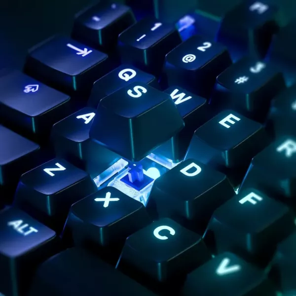 Ігрова клавіатура SteelSeries Apex 7 Blue Switch (Black) (UA)