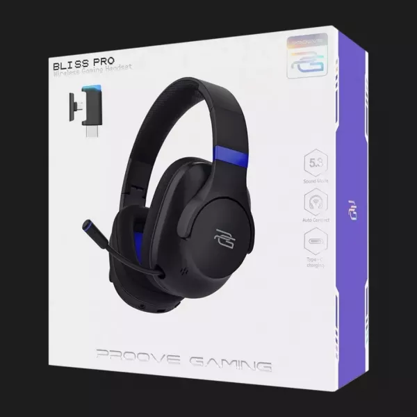 Ігрова гарнітура Proove Gaming Bliss Pro (Black)