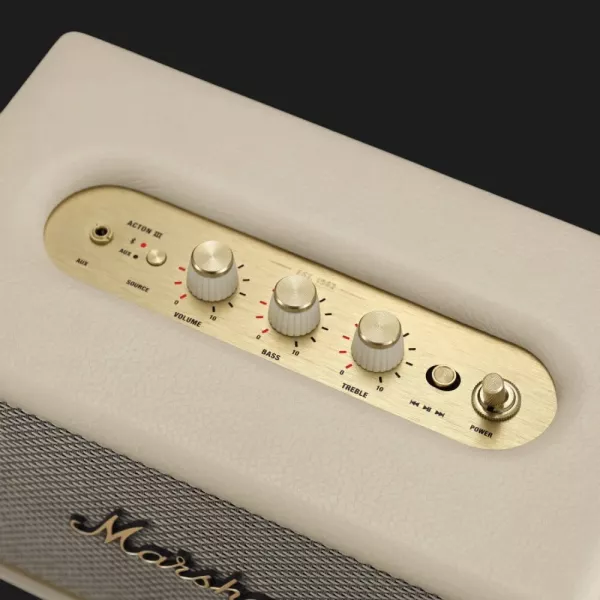 Акустика Marshall Loud Speaker Acton III Bluetooth (Cream)