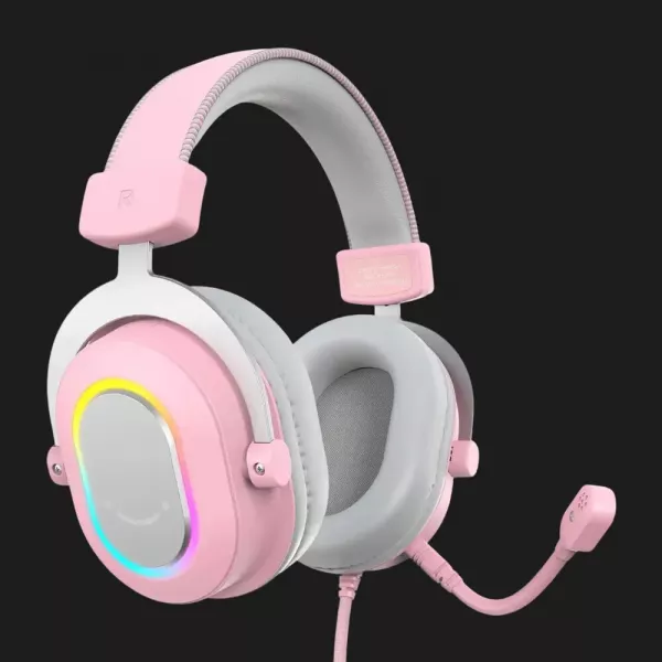 Ігрова гарнітура Fifine RGB H6P (Pink) (UA)