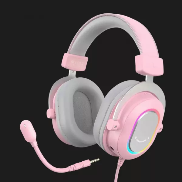Ігрова гарнітура Fifine RGB H6P (Pink) (UA)