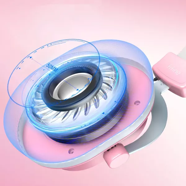 Ігрова гарнітура Fifine RGB H6P (Pink) (UA)