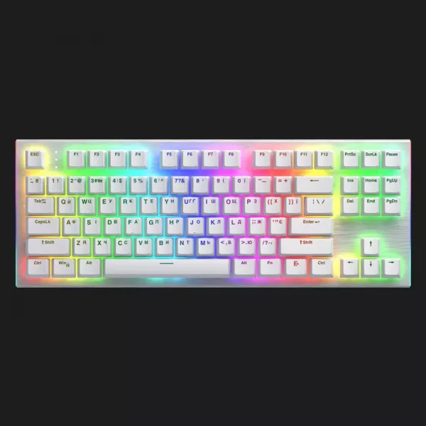 Клавіатура механічна Hator Gravity X TKL Orange (White) (HTK551UA) (UA)
