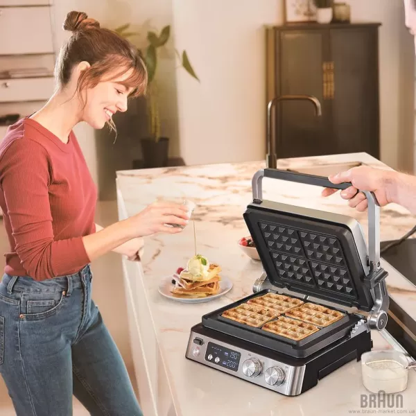 Гриль-вафельниця Braun MultiGrill 7 CG 7044