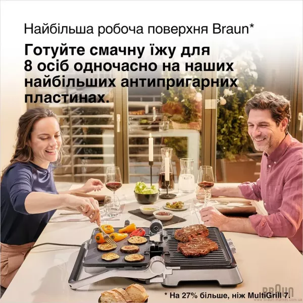 Гриль Braun MultiGrill 9 CG 9043